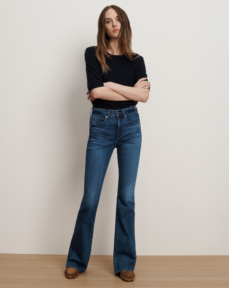 VERONICA BEARD BEVERLY SKINNY-FLARE JEAN outlook