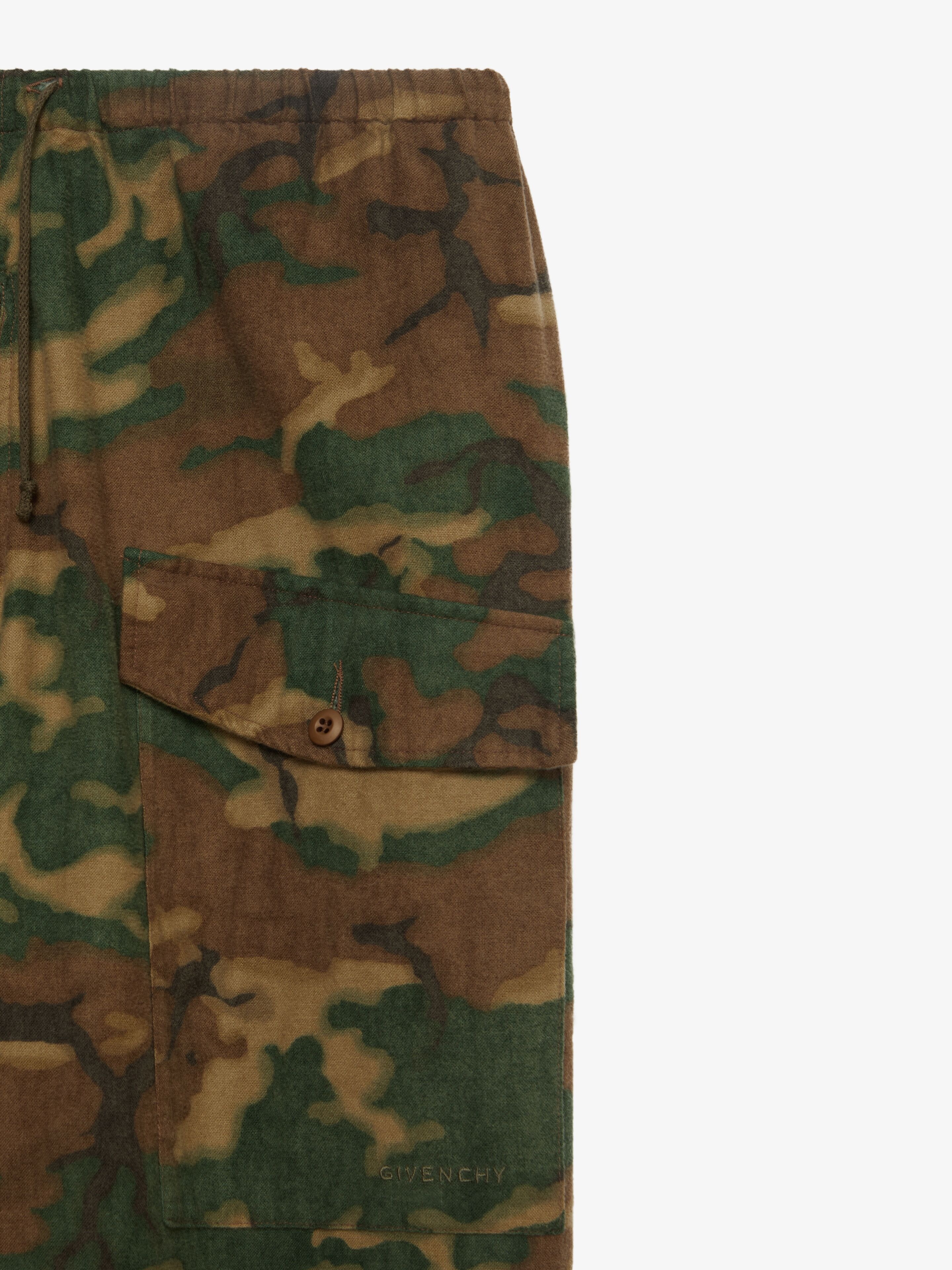 CASUAL CAMO PANTS IN FLANNEL - 5