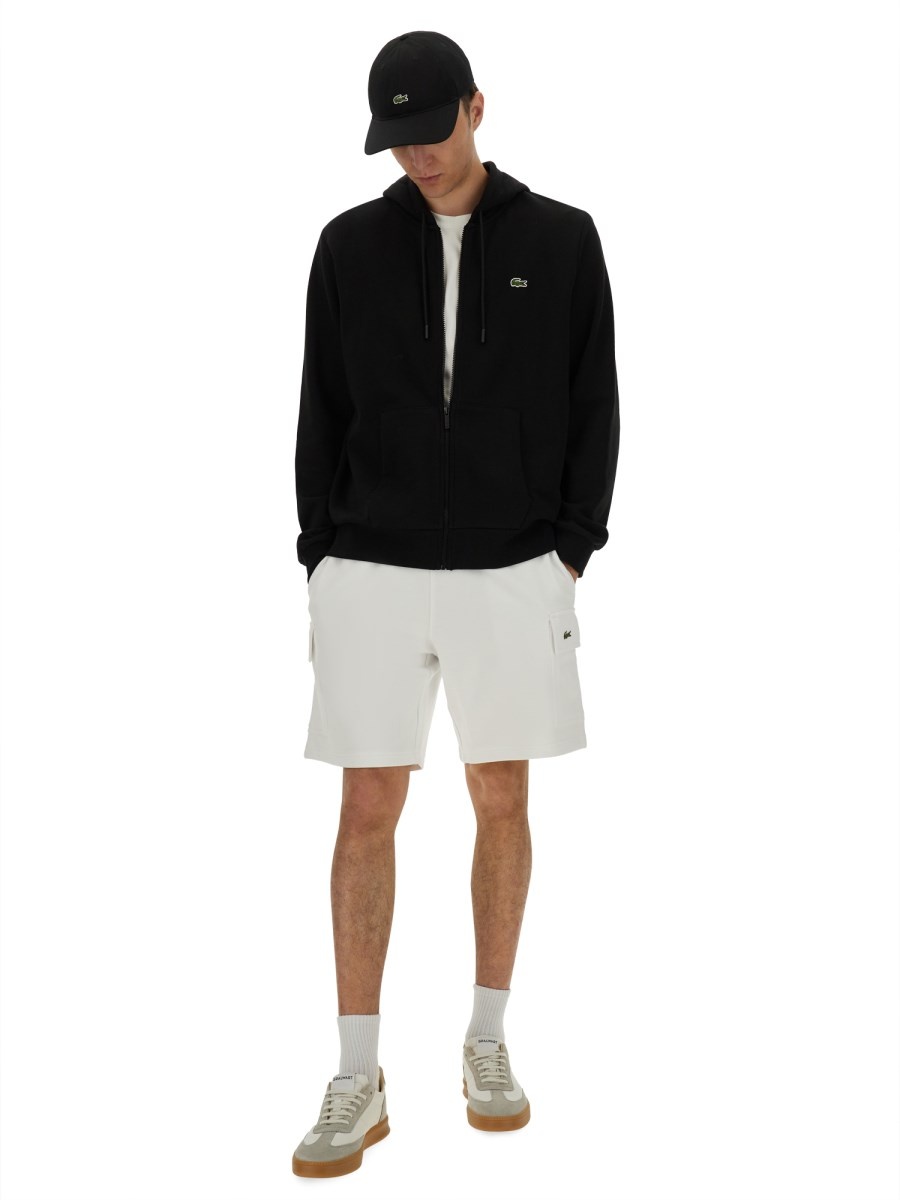 COTTON HOODIE WITH ZIPPER - 2