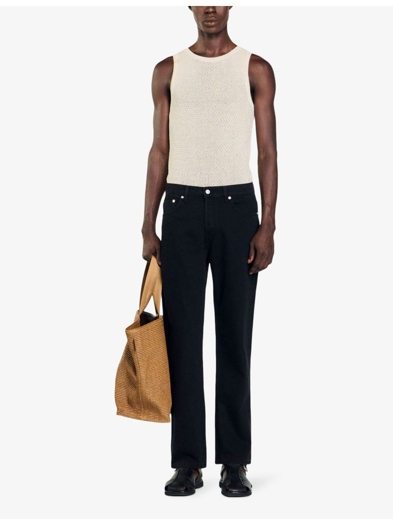 Sandro Straight-leg regular-fit fit jeans outlook