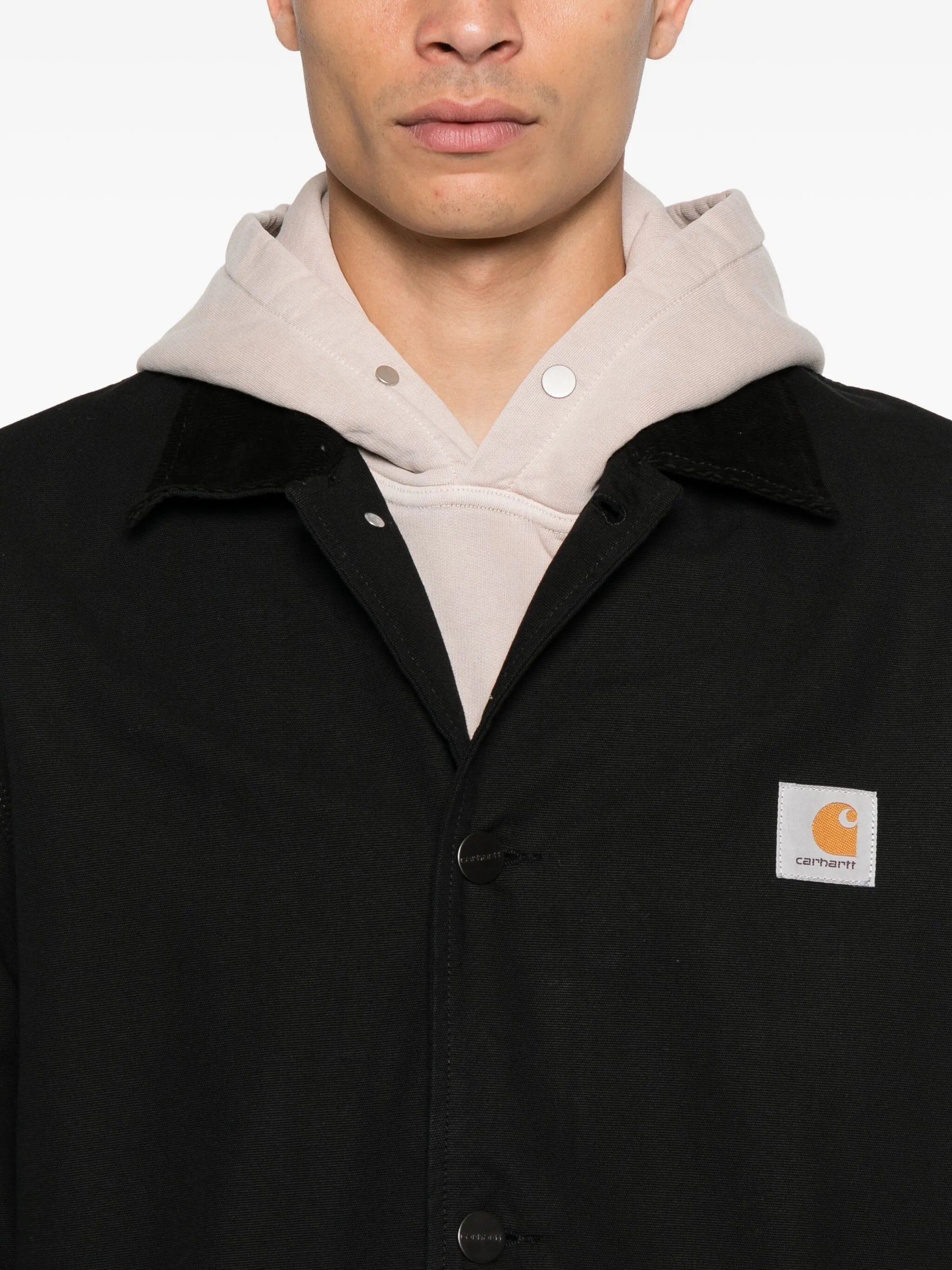 Carhartt Webster Button-fastening Logo-patch Coat - 3