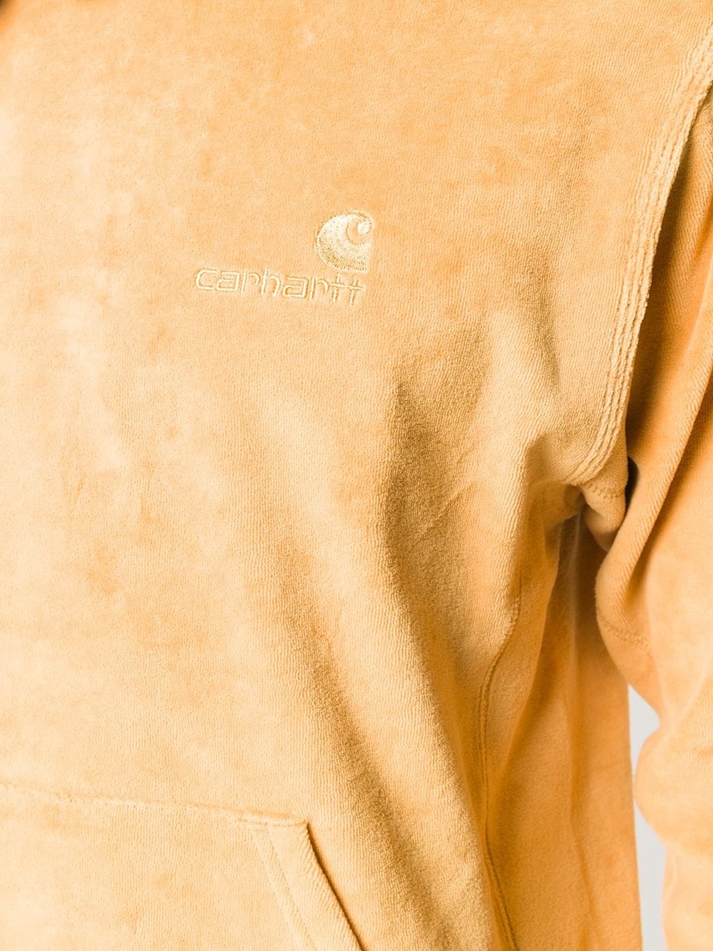 embroidered logo hoodie - 5