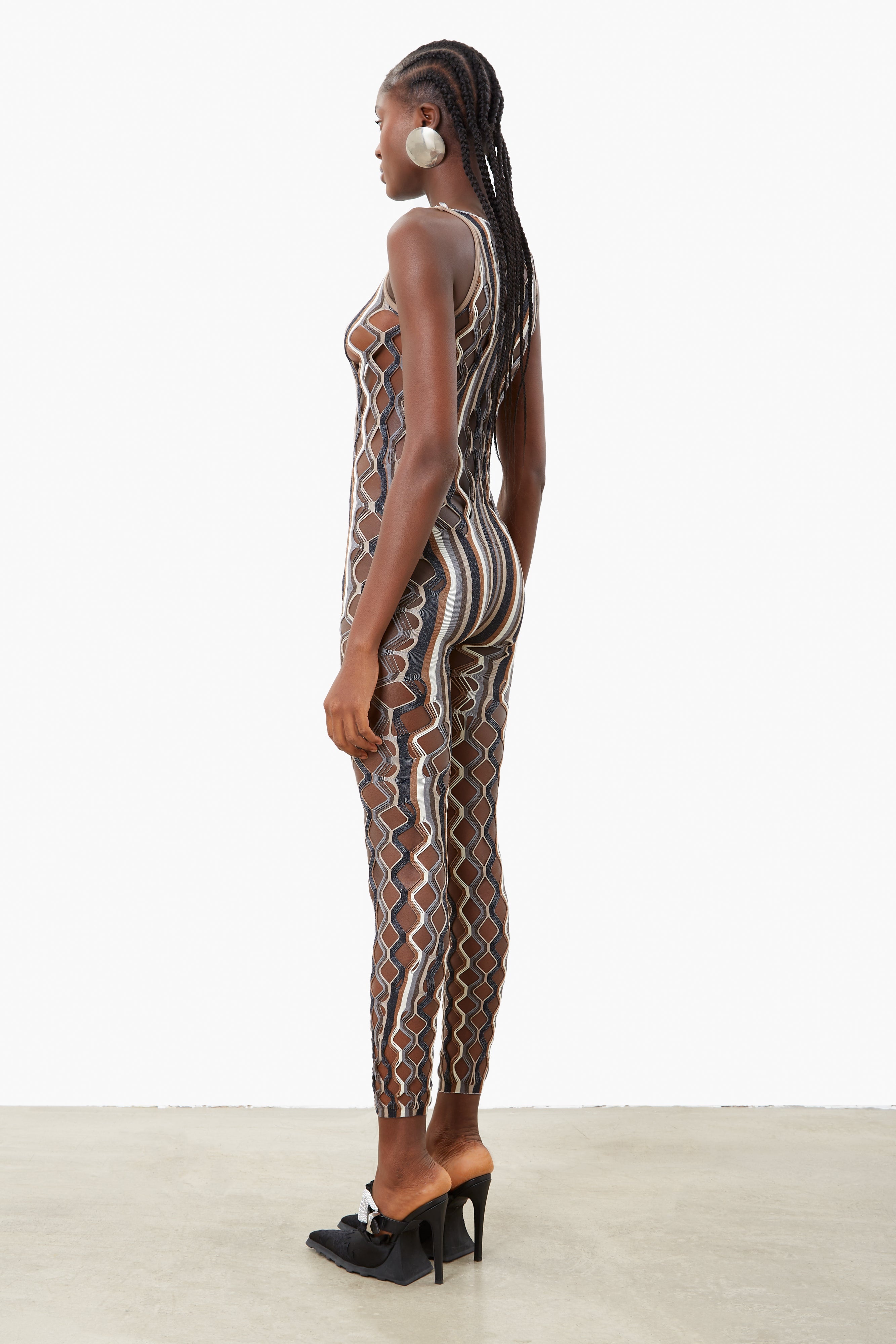 REEF JUMPSUIT OYSTER STRIPE - 4
