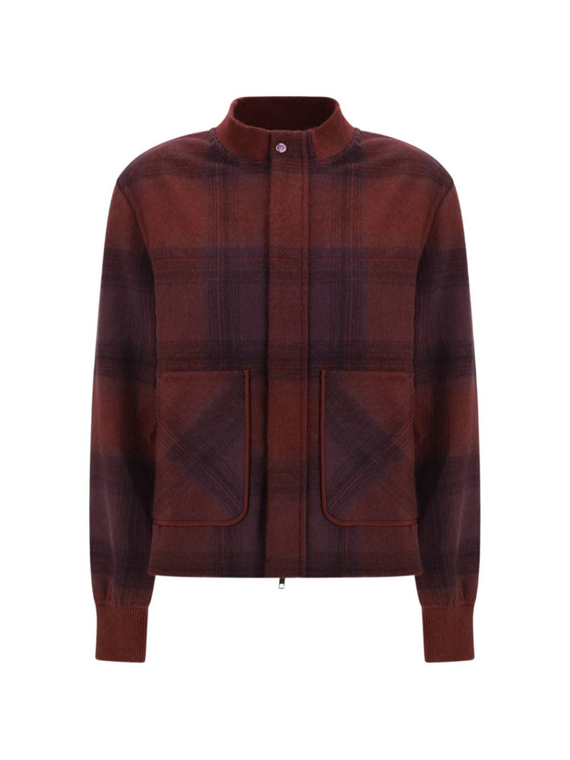 Gradtitude plaid jacket 1