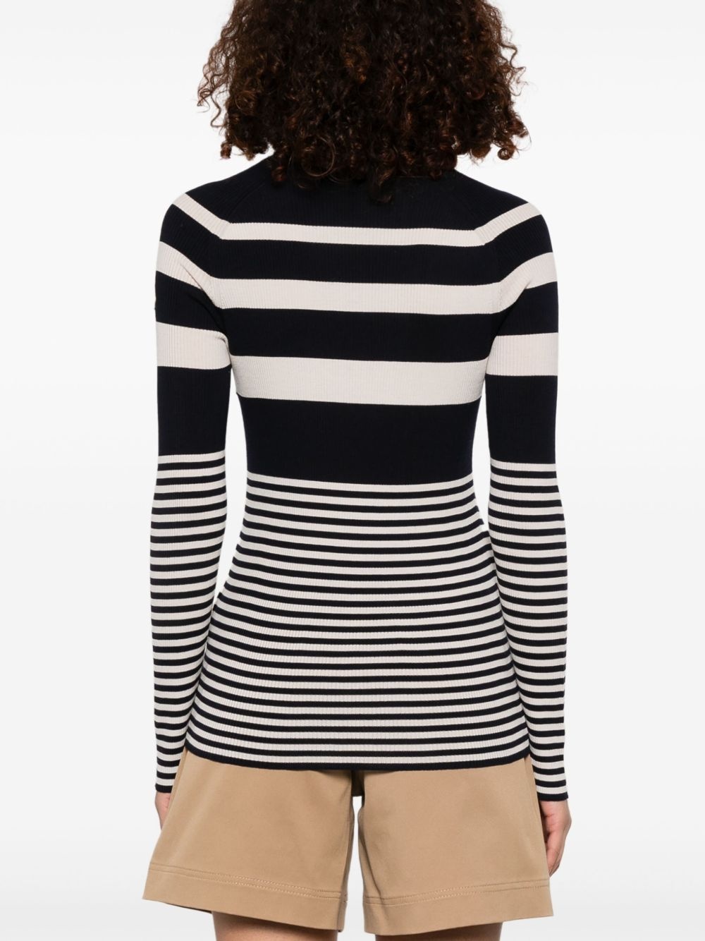 striped wool sweater - 4