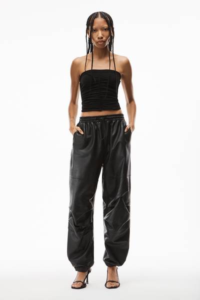 Alexander Wang BAGGY JOGGER IN LAMBSKIN outlook