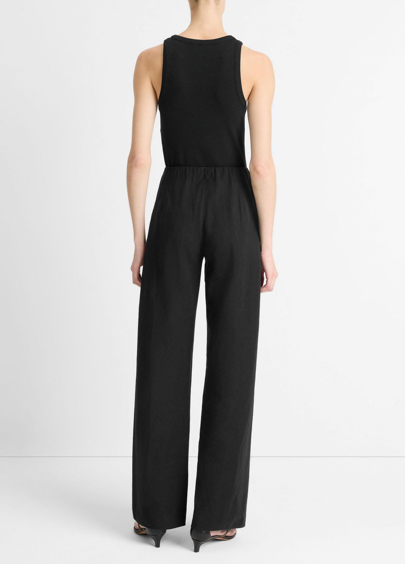 Vince Colette High-Rise Cotton & Linen-Blend Bias Pant outlook