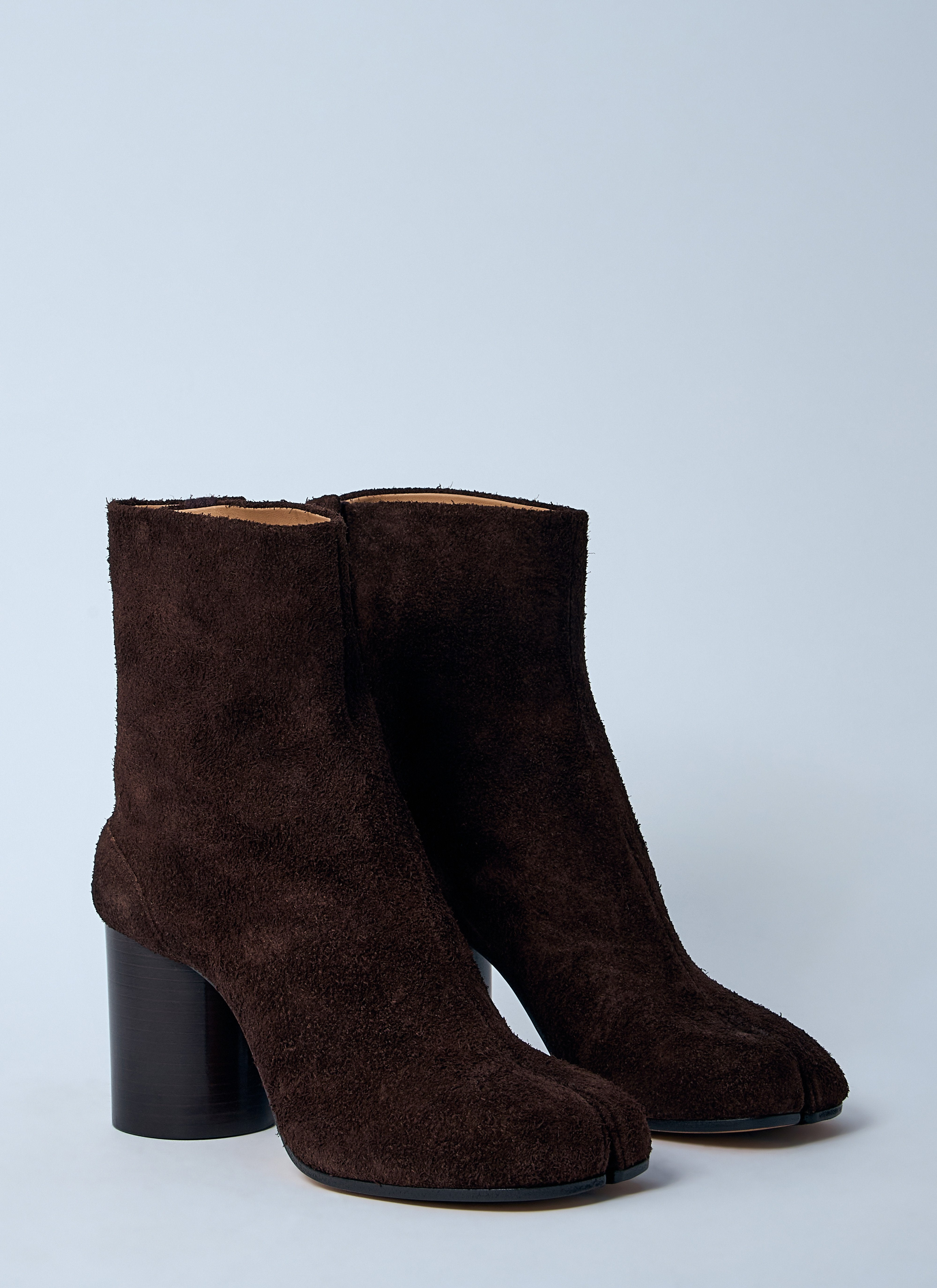 Maison Margiela Women Tabi Suede Boots - 2