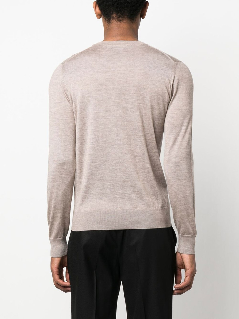 crew-neck cashmere-silk jumper 4