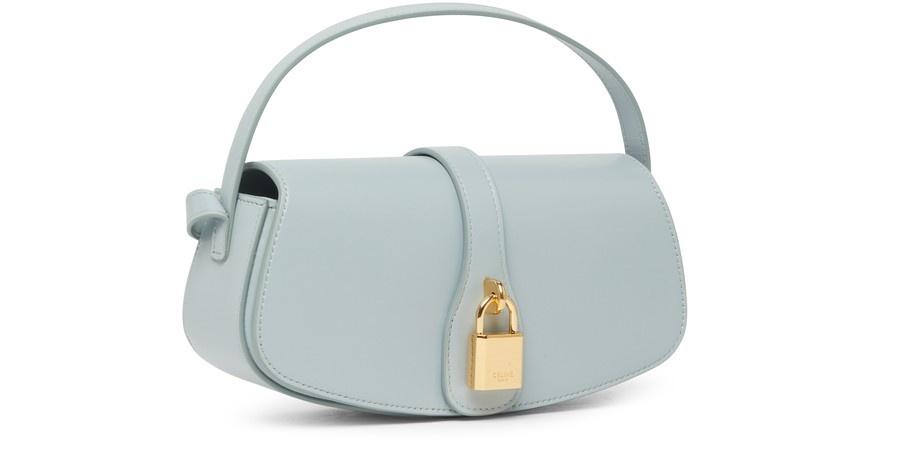 Clutch on strap tabou in smooth calfskin - 2