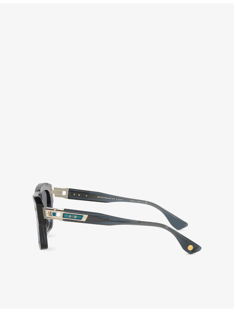 DITA D4000474 Grandmaster-Eight Rectangular-Frame Acetate Sunglasses outlook