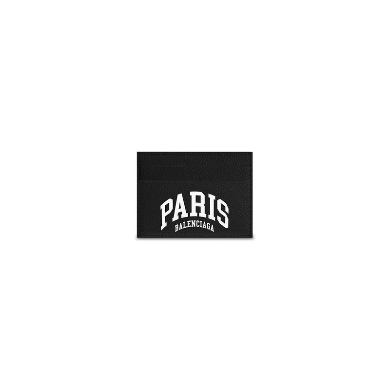 Cities Paris Cash Card Holder in Black 1