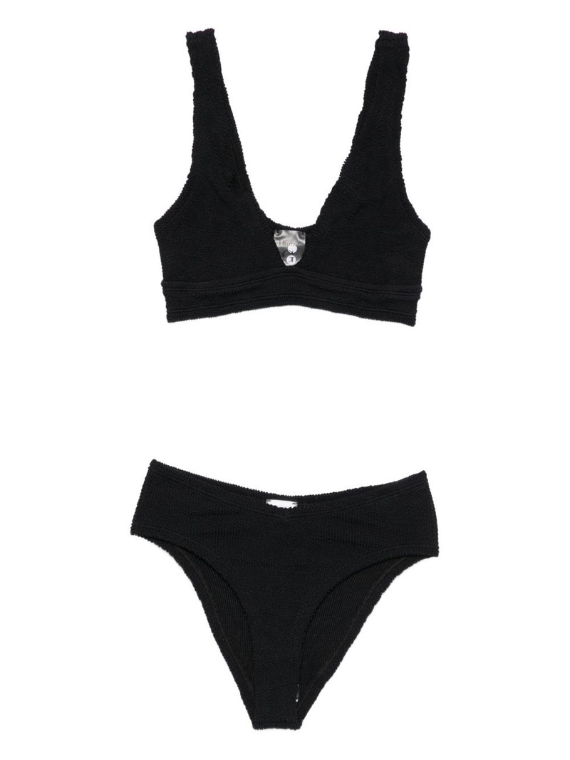 Angel textured-finish bikini set 1
