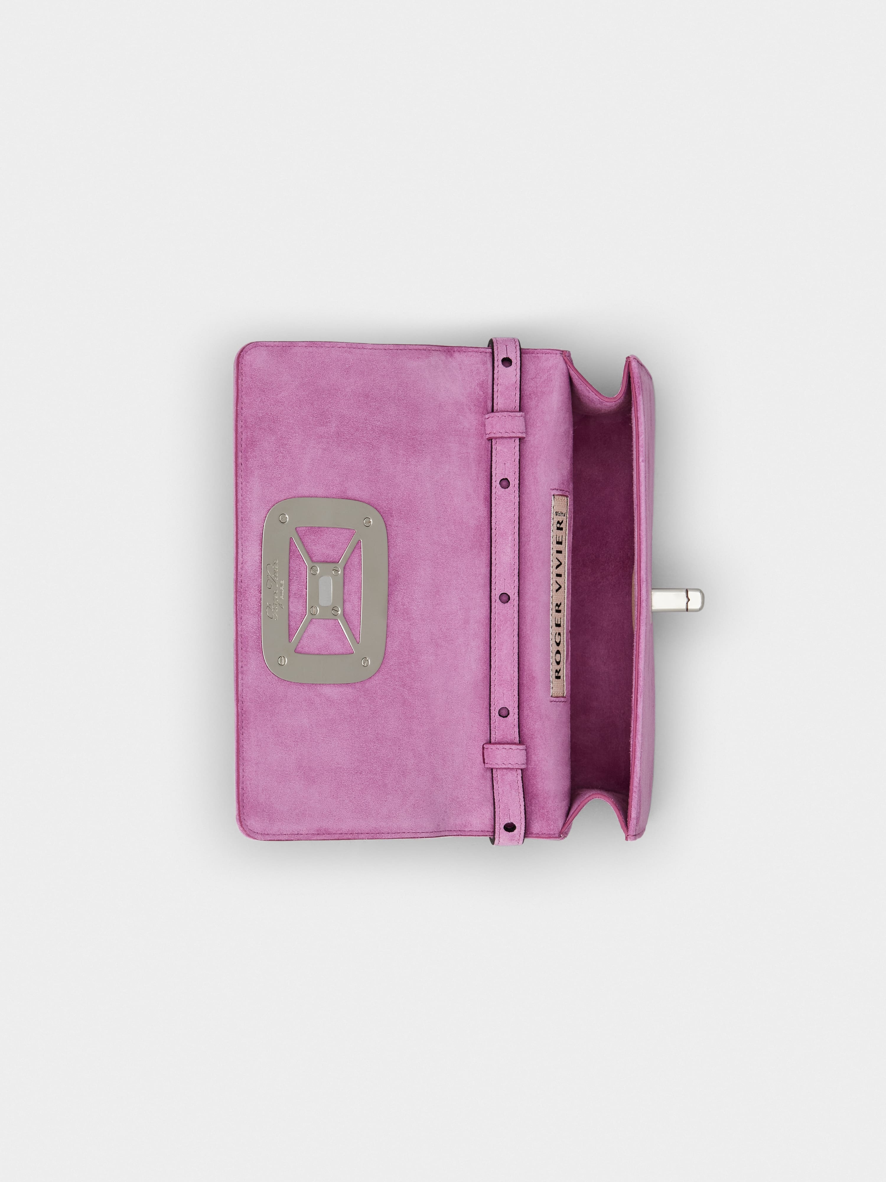 Viv' Choc Bling Bling Mini Bag in Suede - 6