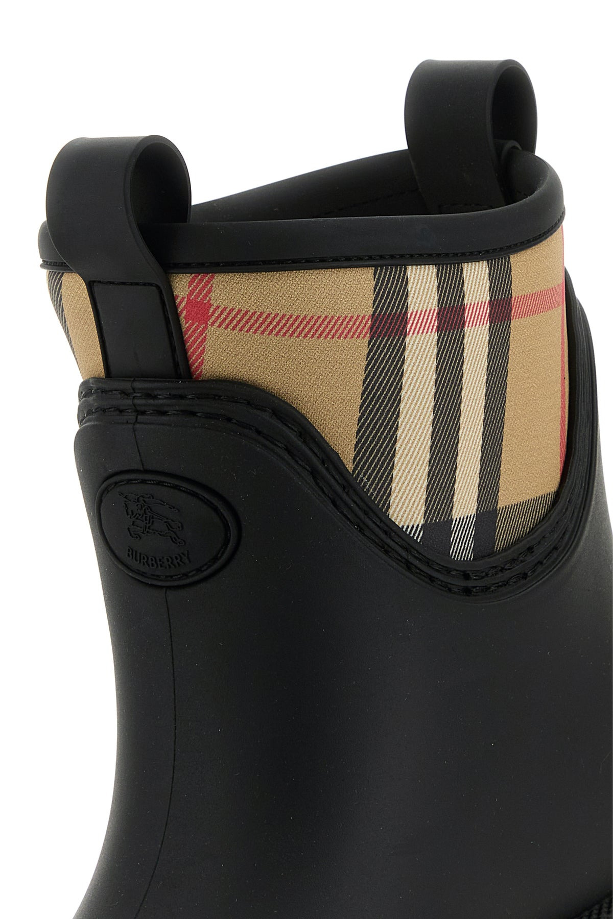 Black rubber Marsh Stamp ankle boots - 4