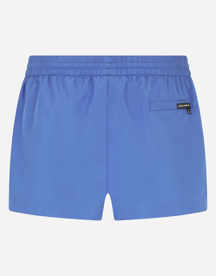 Short swim trunks with 3D DG logo - 3