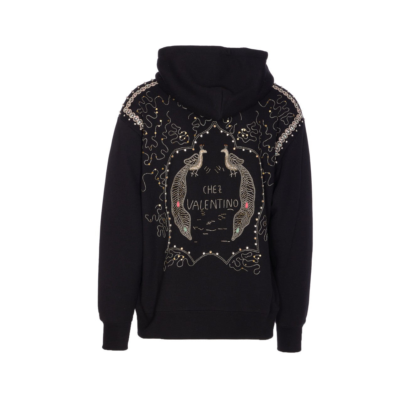 Valentino Garavani Men Chez Valentino Embroidered Hoodie - 2