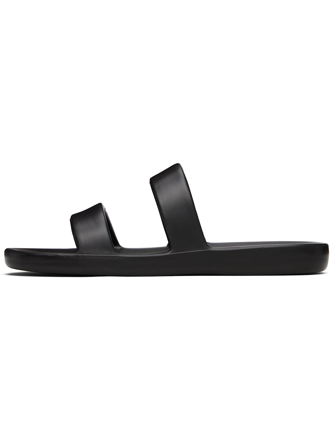 Black Foam Sandals - 3