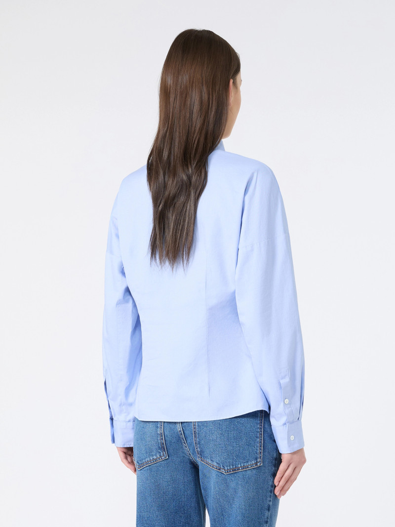PESI Cotton Oxford shirt - LIGHT BLUE 4