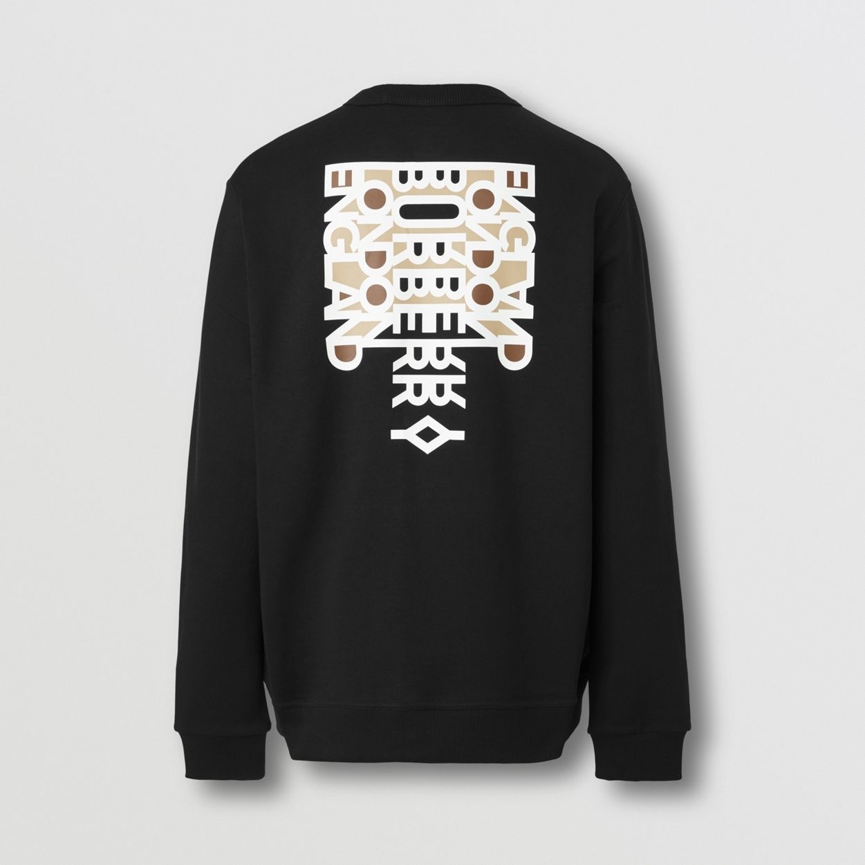 Slogan Print Cotton Sweatshirt - 7