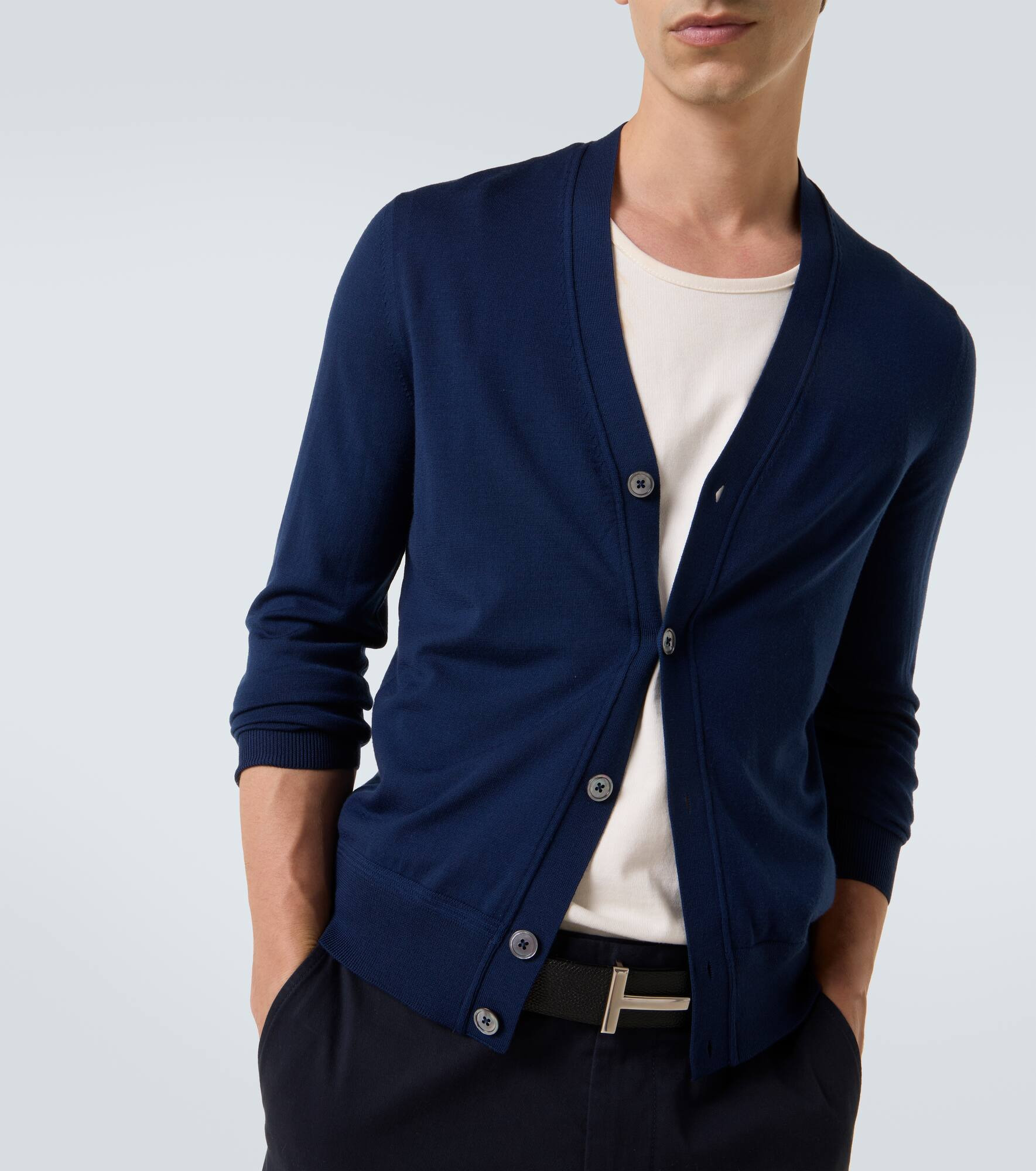Wool cardigan - 5
