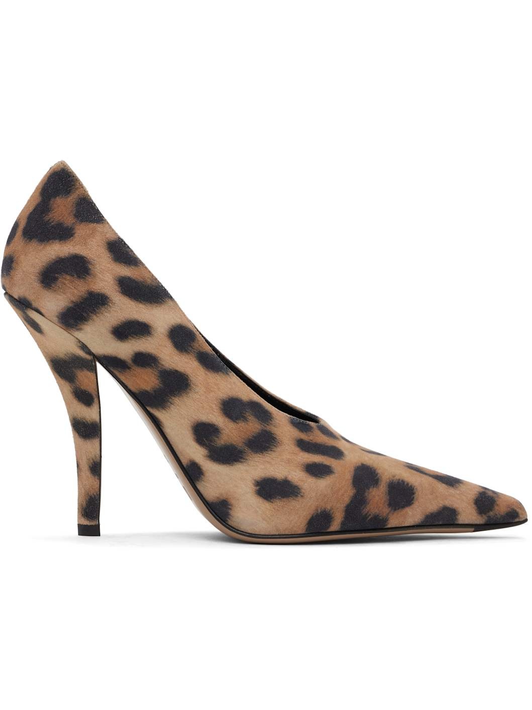 Tan & Black Jessica Heels - 1