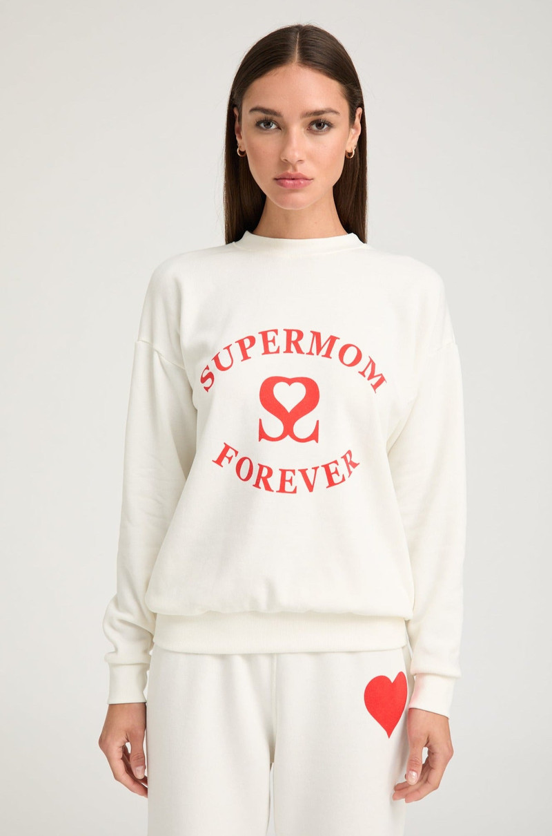 OFF WHITE SUPER MOM SWEATSHIRT 1