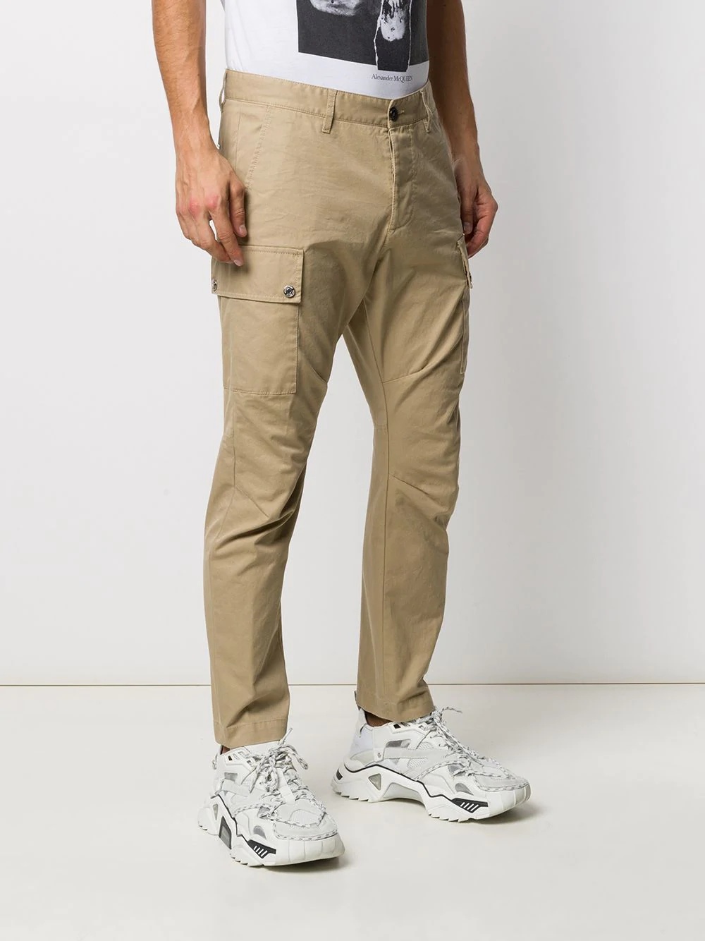 tapered cargo pants - 3