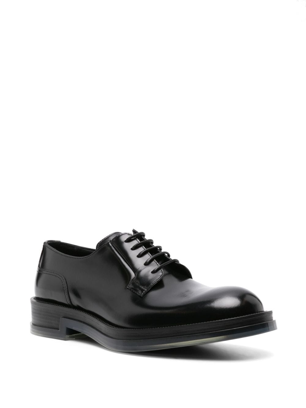 Float leather Derby shoes - 2