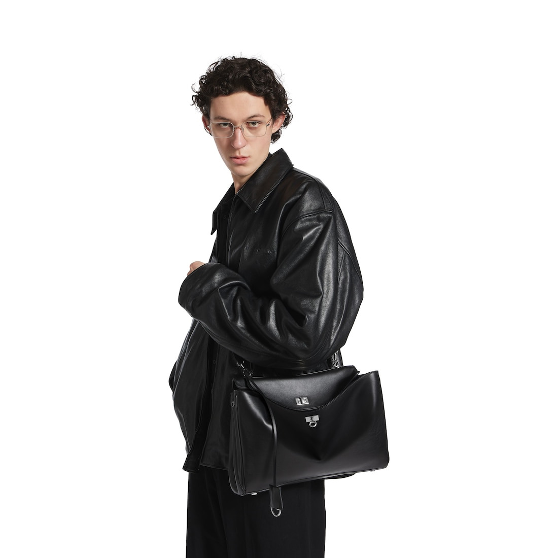 Women's Rodeo Medium Handbag in Black - 9