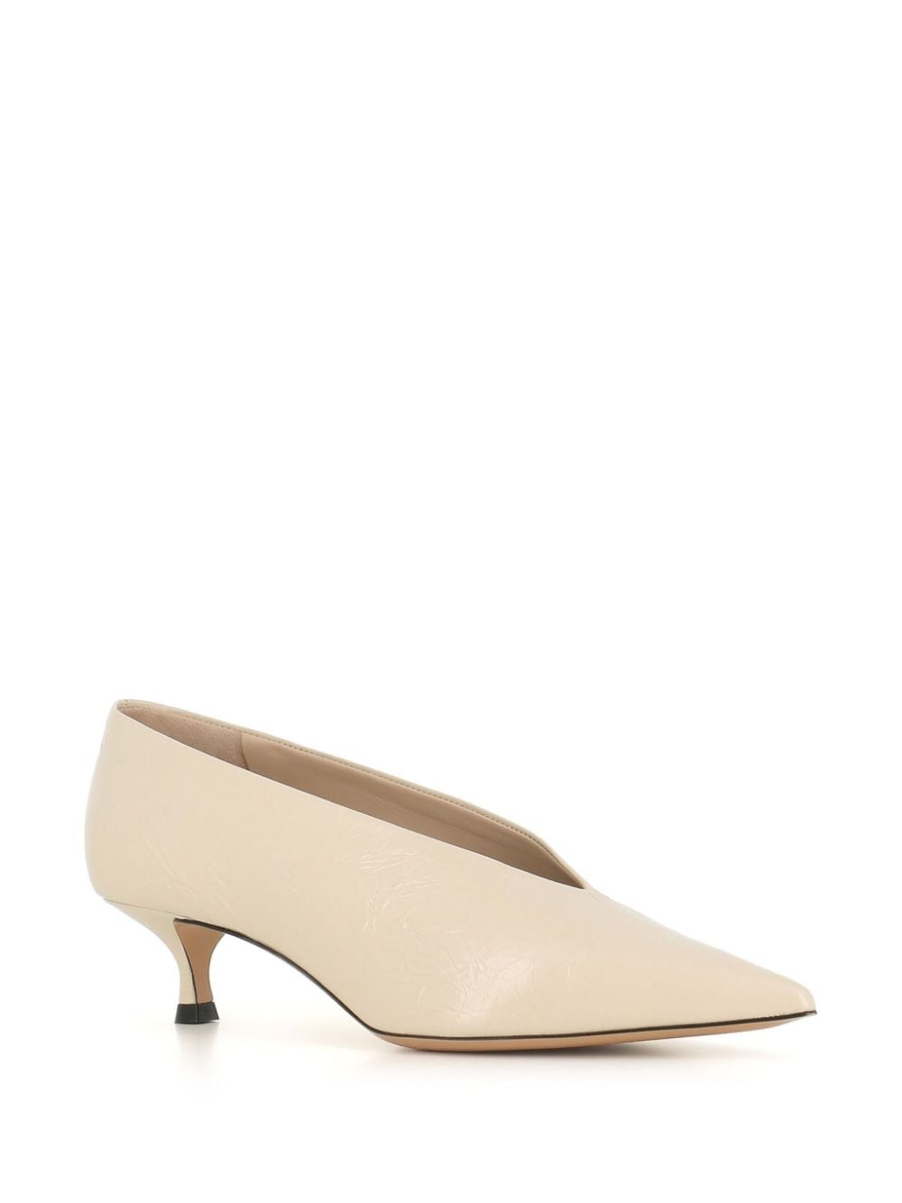 Babouche 40mm leather pumps - 2