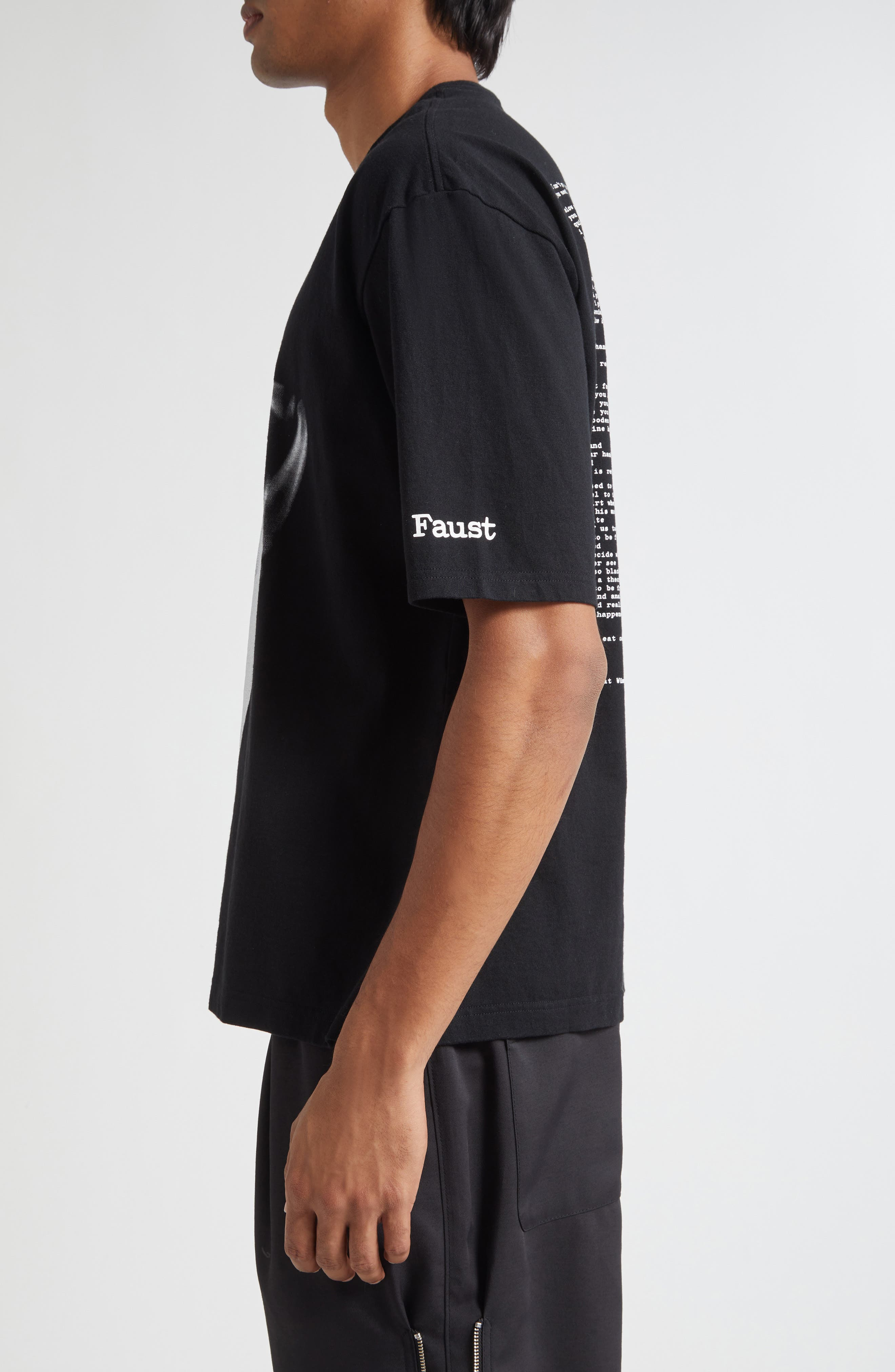 Undercover Oversize Faust Graphic T-Shirt in Black at Nordstrom - 3