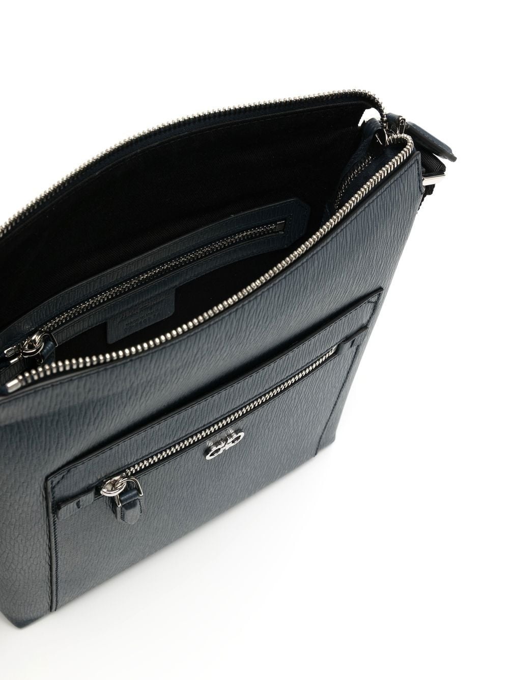 Gancini leather crossbody bag - 5