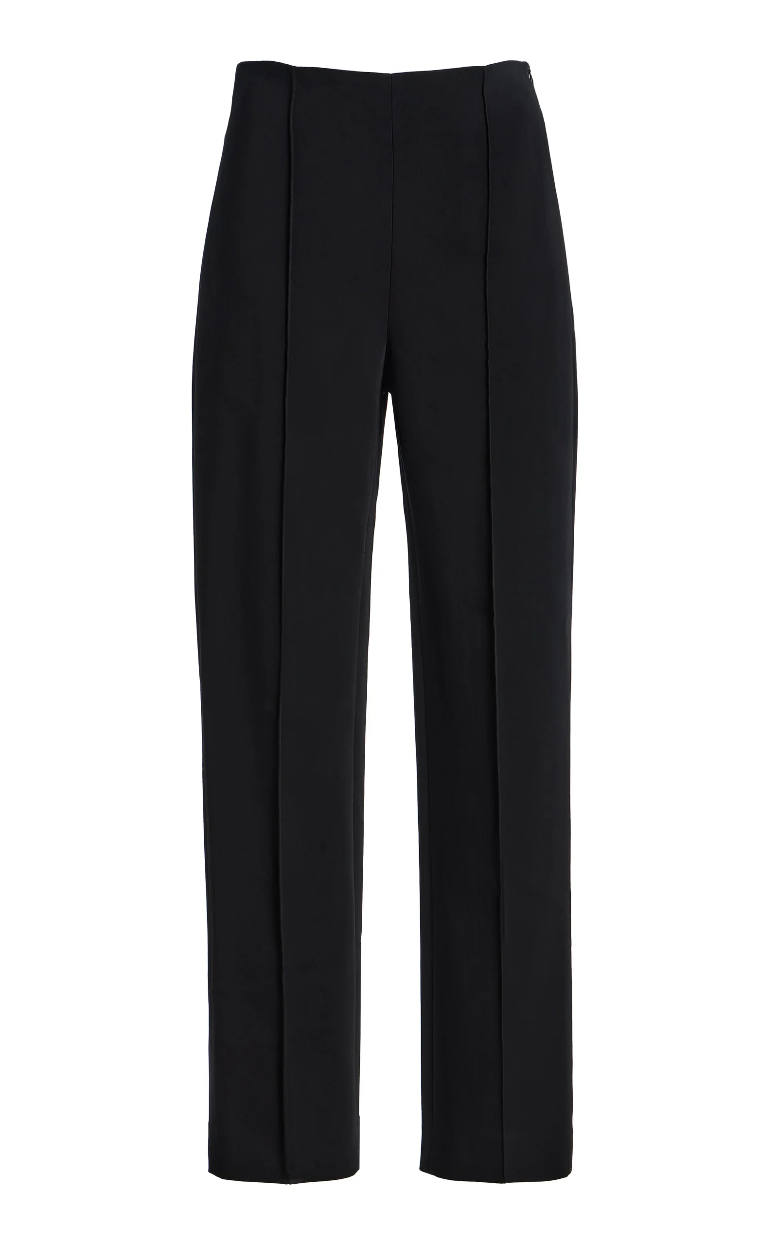 Tailored Cigarette Straight Leg Pants - 1