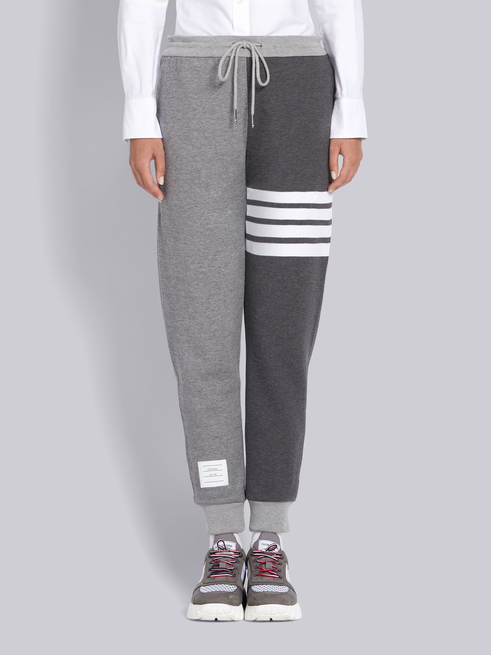 Fun-Mix Classic Loop Back 4-Bar Sweatpants - 1