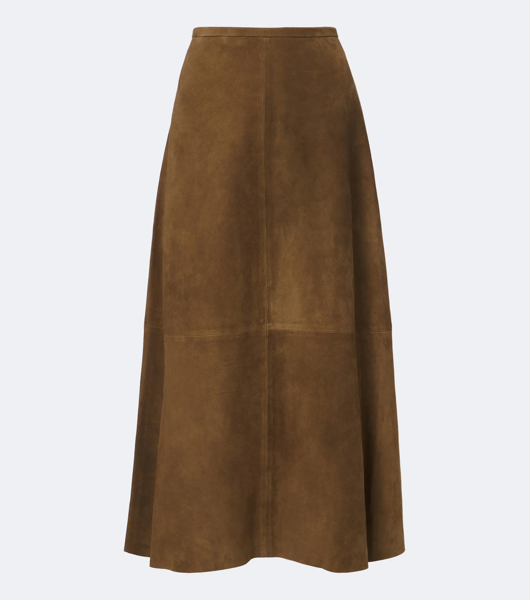 Helius suede midi skirt - 1