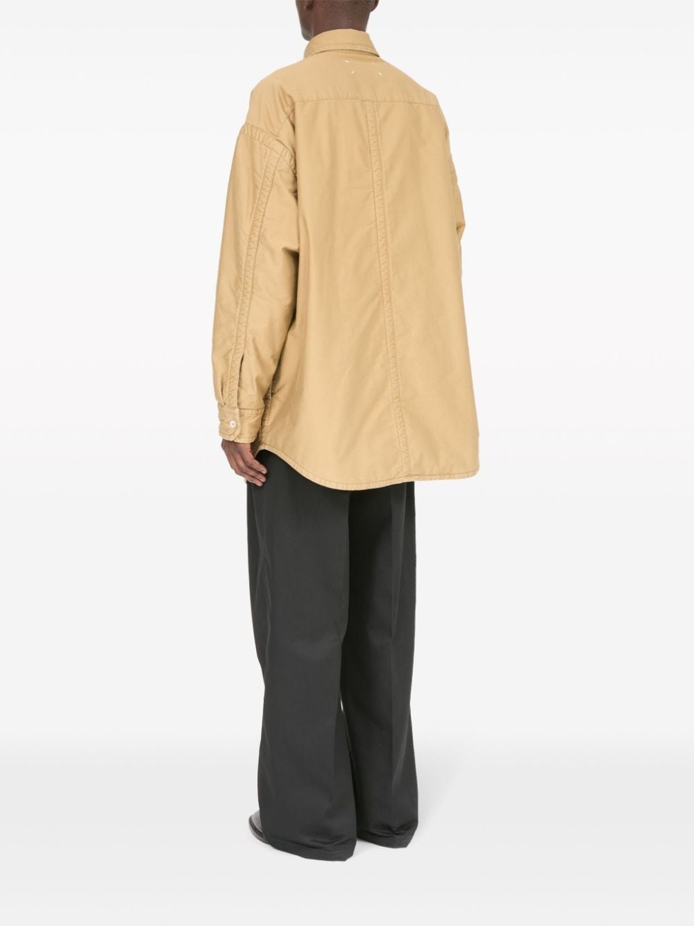 oversized design lightweight shirt - 5