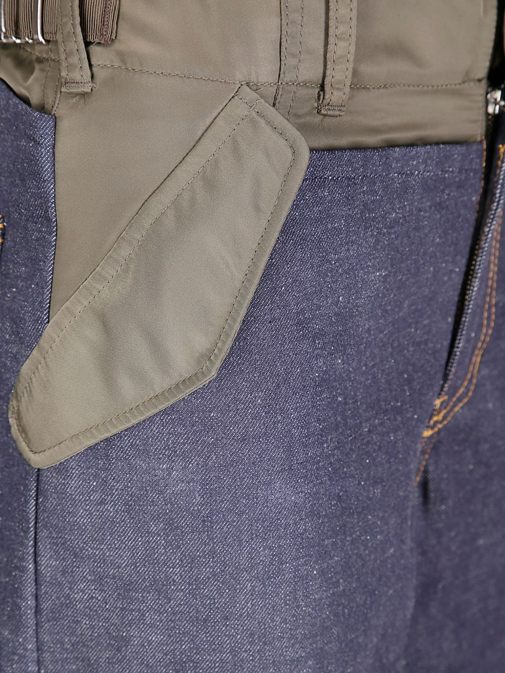 patch-pocket denim jeans - 3