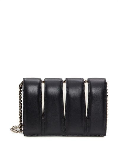 Alexander McQueen Slash studded chain-link bag outlook