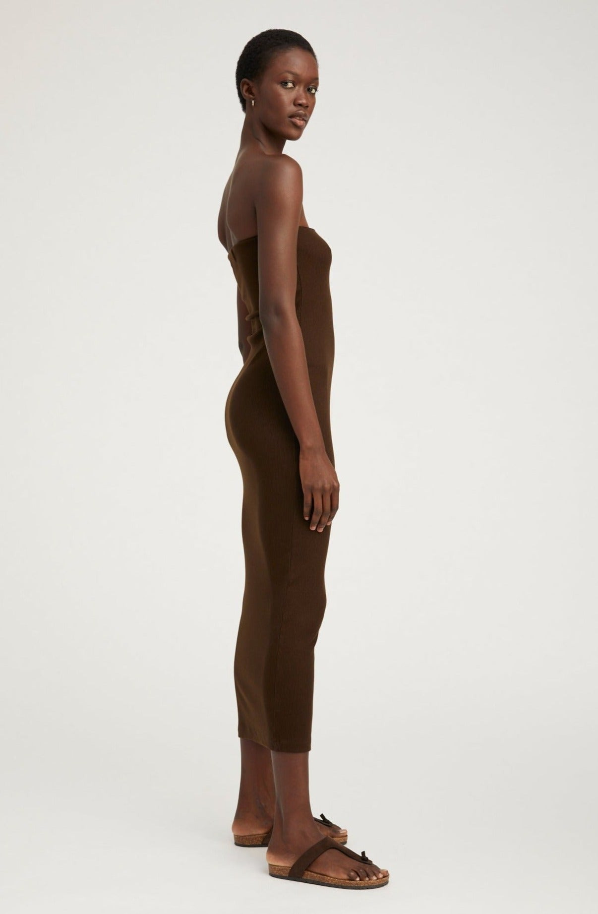 AMERICANO RIB TUBE DRESS - 3