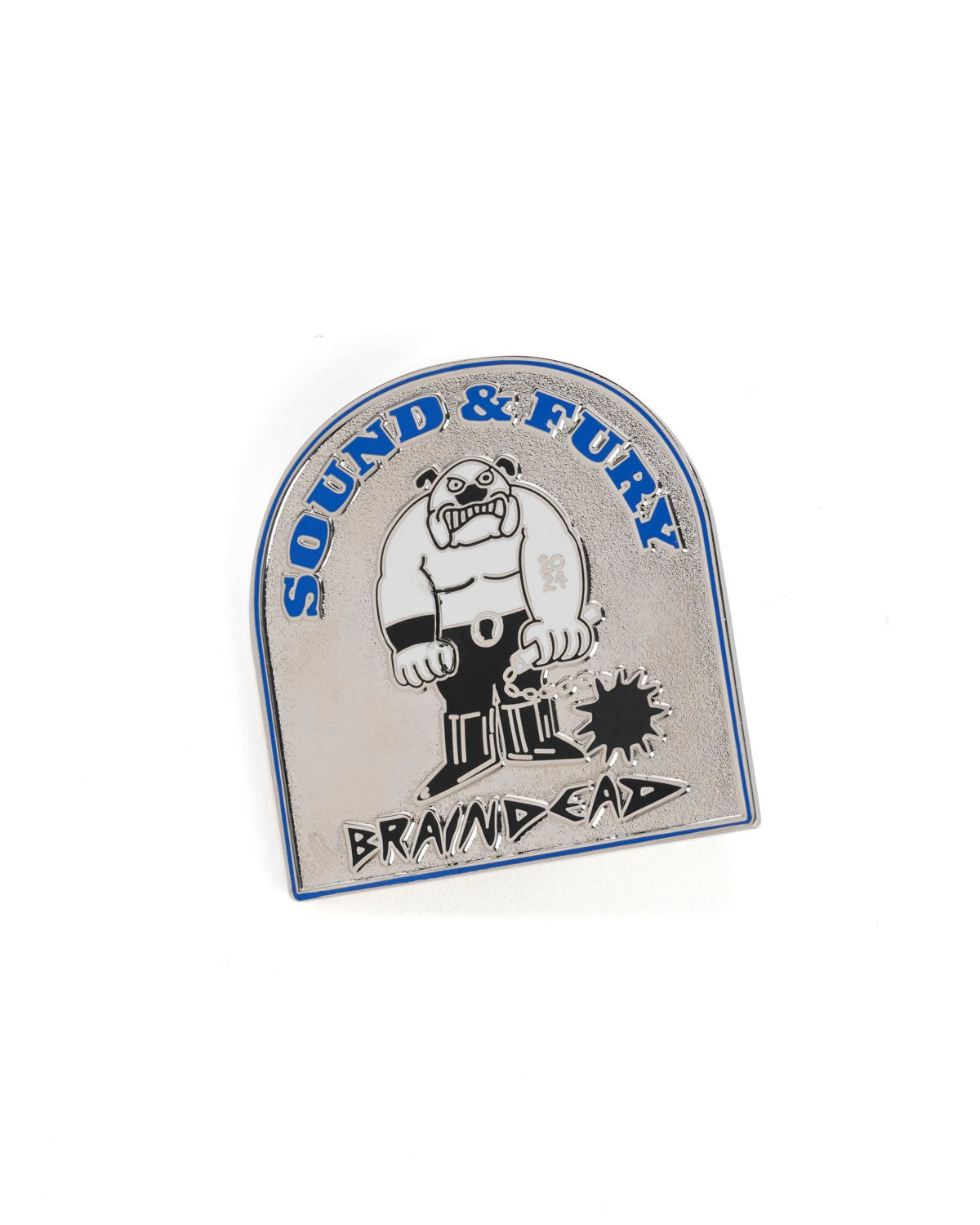 Brain Dead x Sound and Fury Pin - Silver - 1