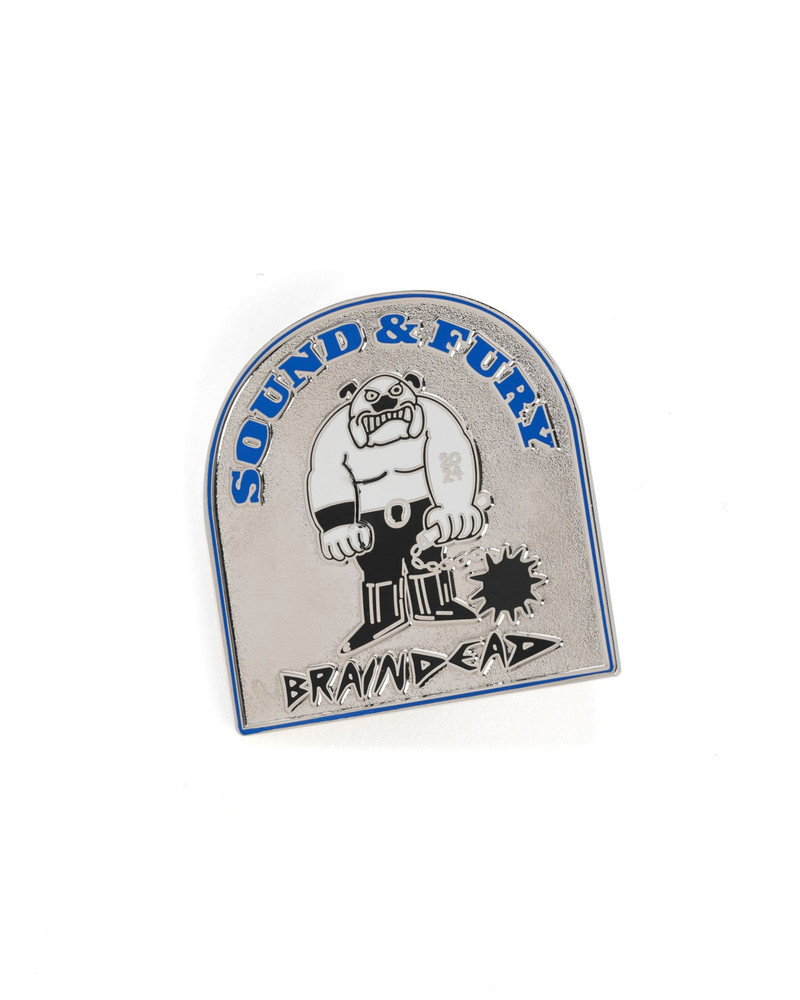 Brain Dead x Sound and Fury Pin - Silver 1