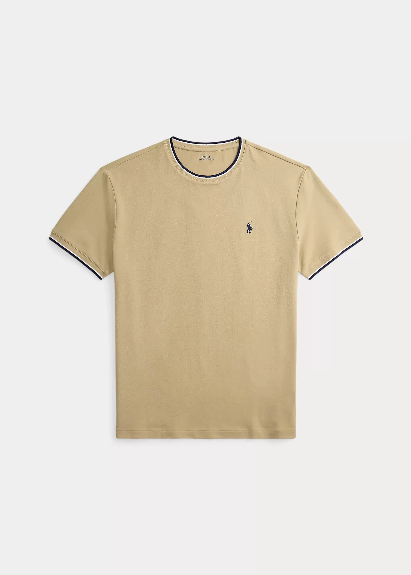 Classic Fit Stretch Mesh T-Shirt - 1