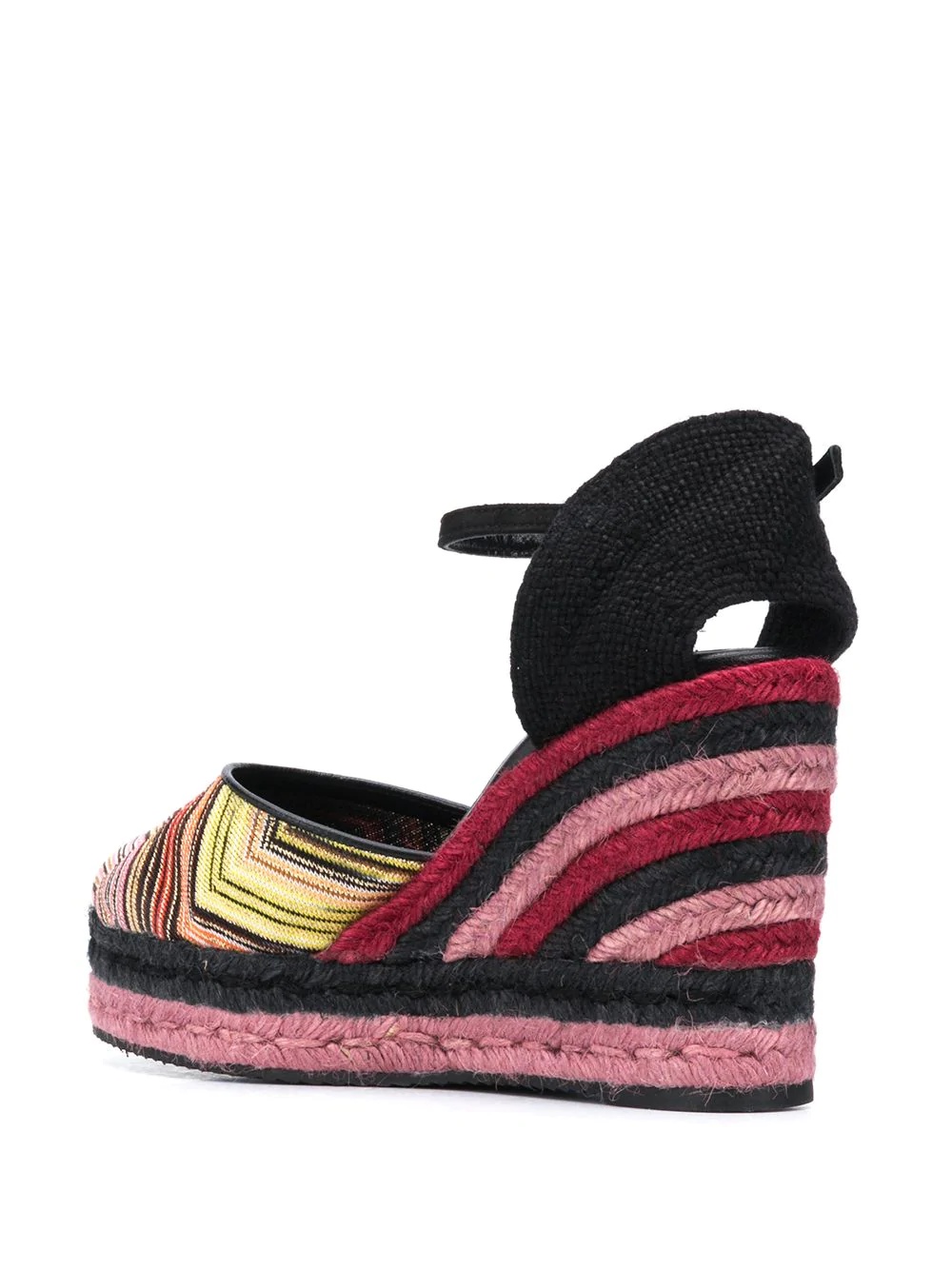 zigzag wedge espadrilles - 3