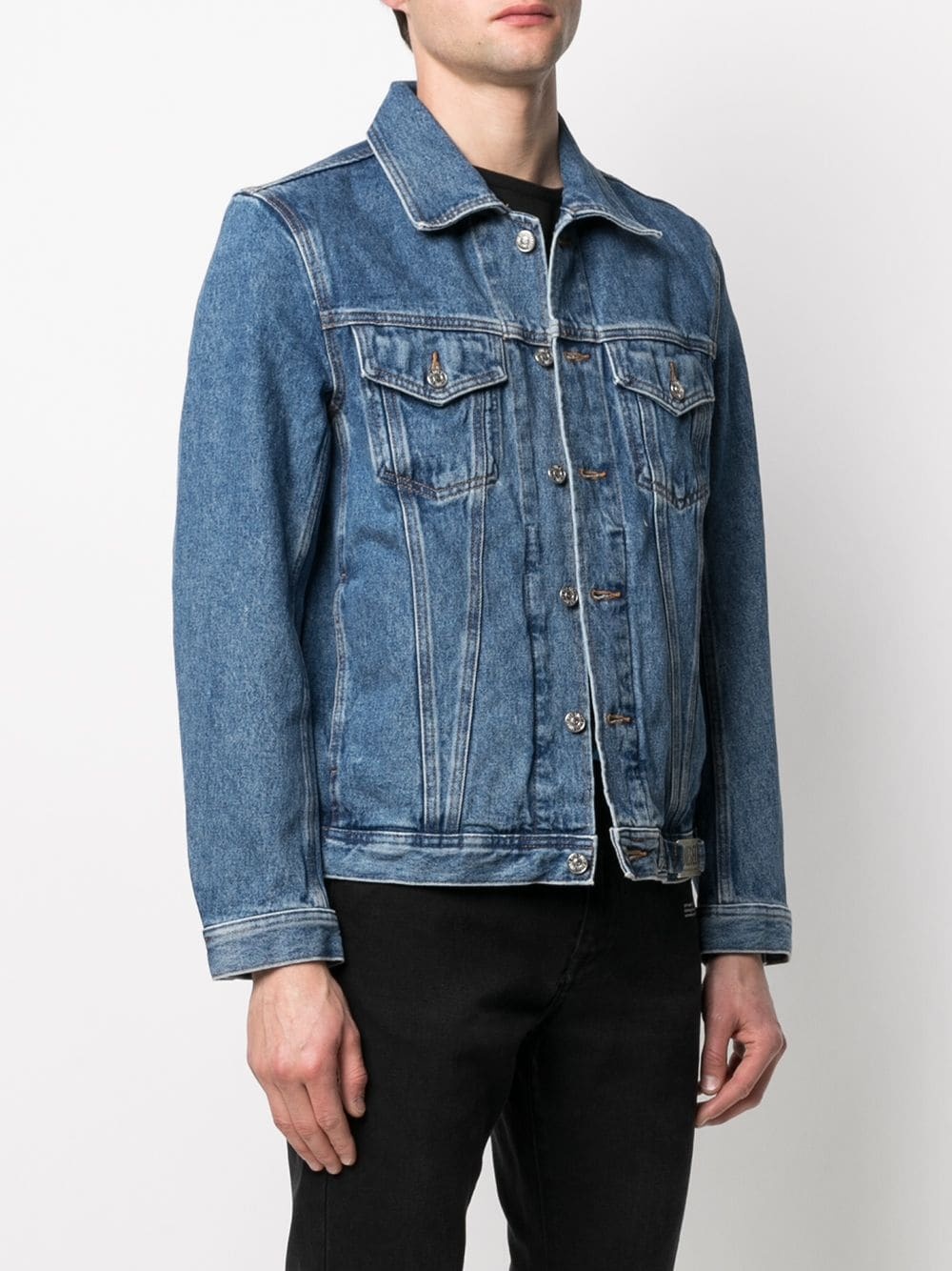 denim trucker jacket - 3