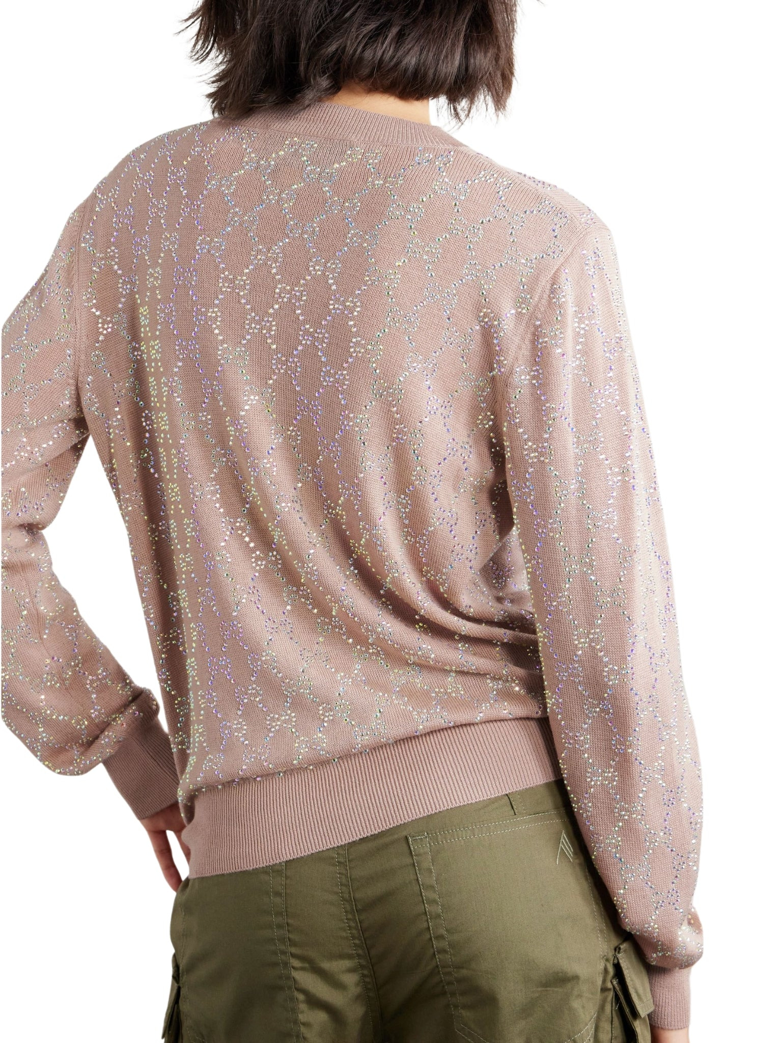 Crystal-embellished Wool Sweater - 3