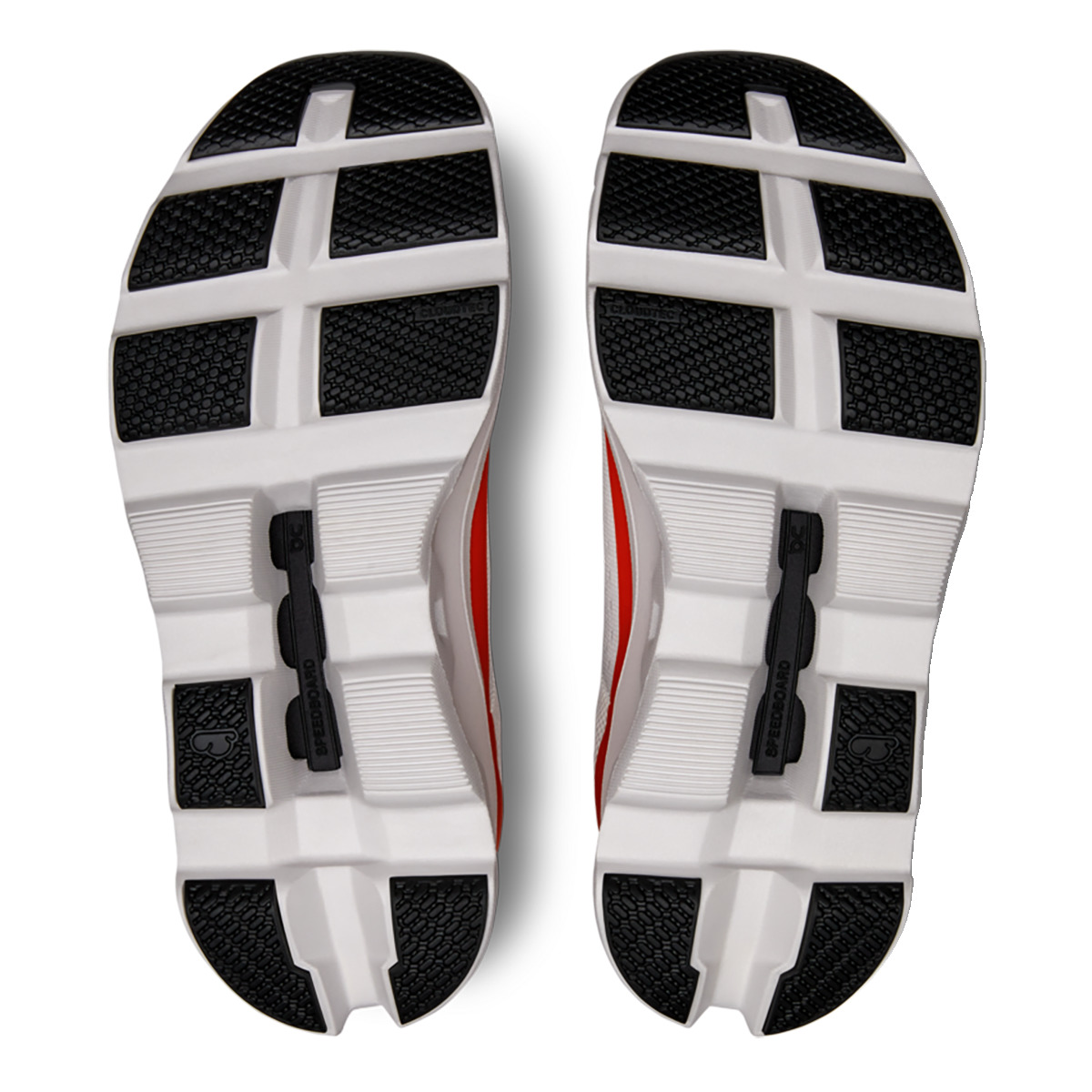 ON Cloudmonster - Undyed - White - Flame - 4