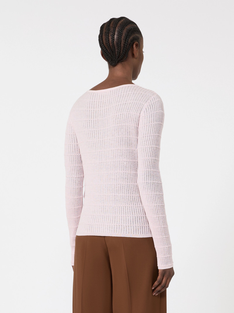PEDONE Slim-fit wool and silk sweater - PINK 4