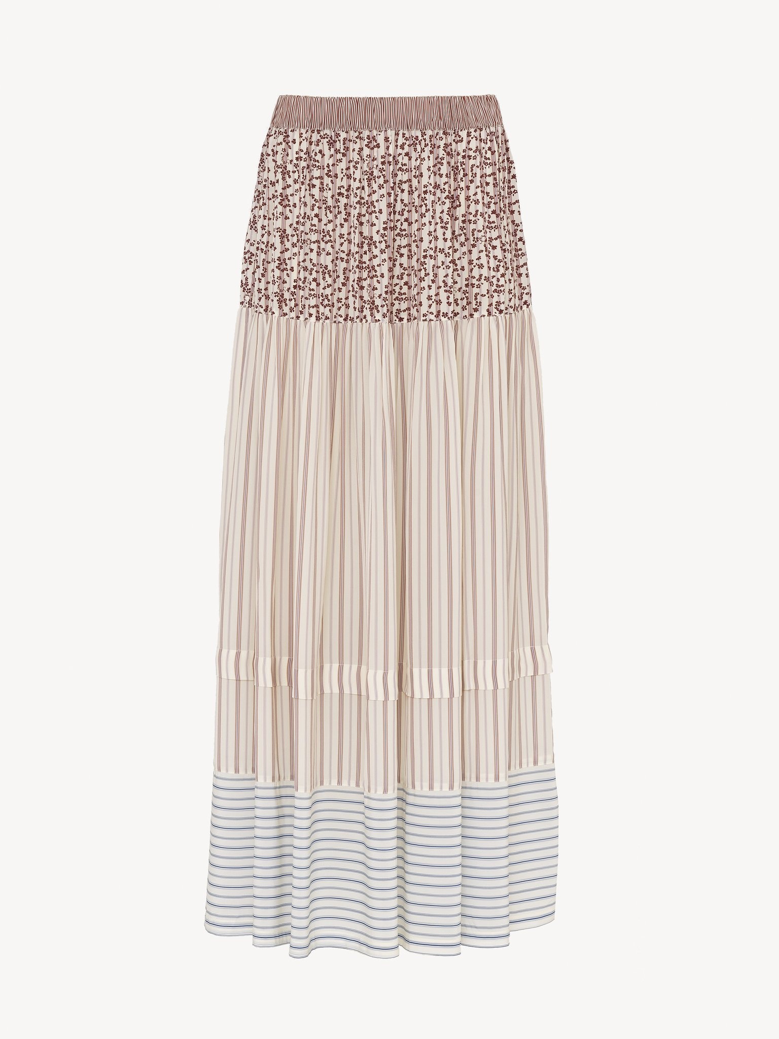 LONG TIERED SKIRT - 3