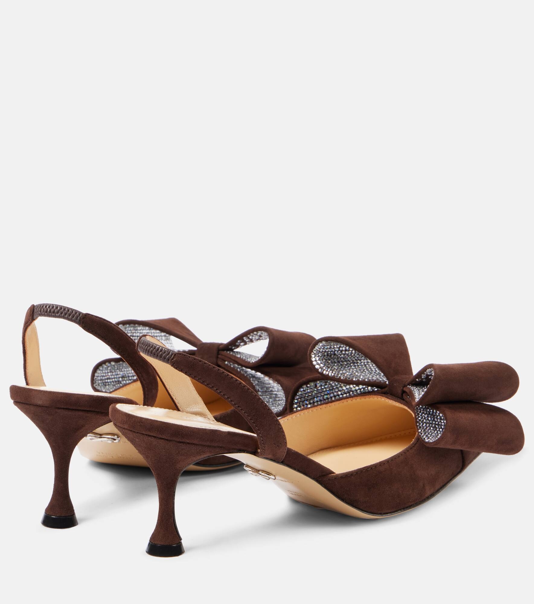 Le Cadeau 65 suede pumps - 3